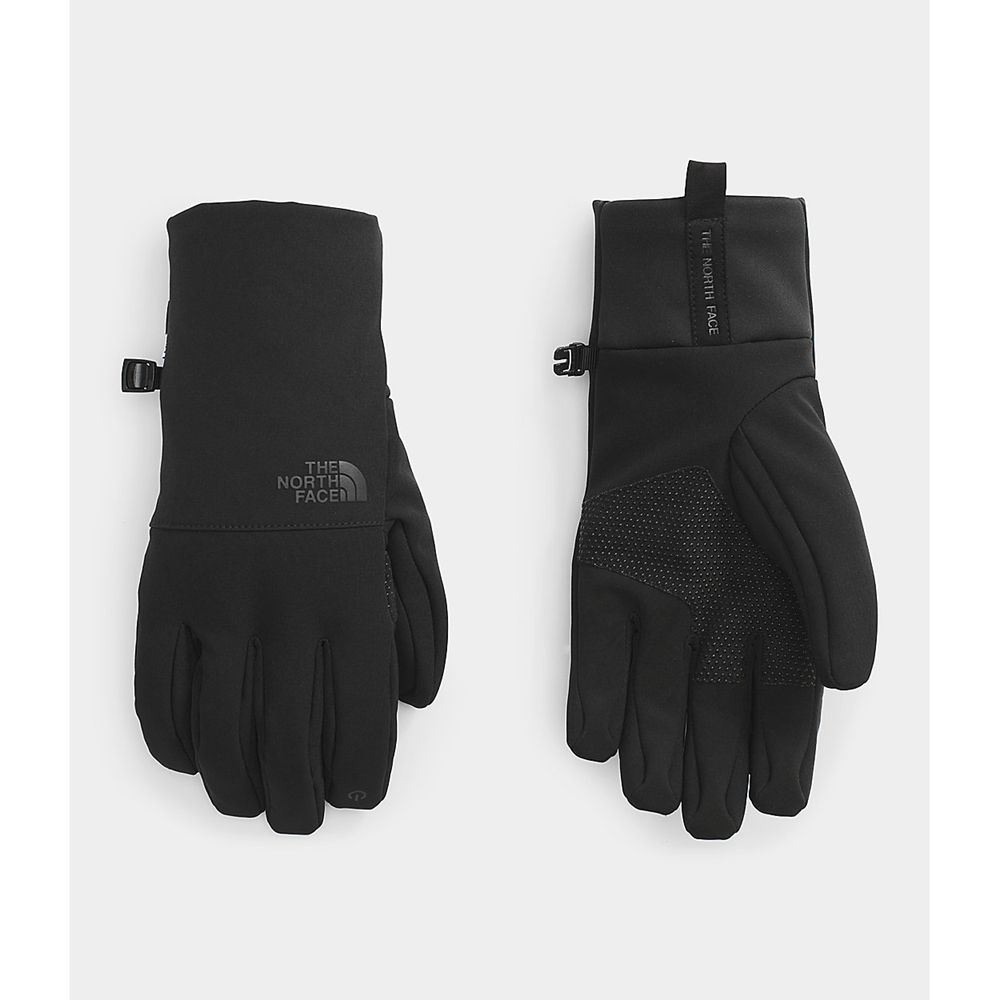 The North Face Gloves Mens Australia - The North Face Apex+ Etip™ Black Supreme (BPM-583910)